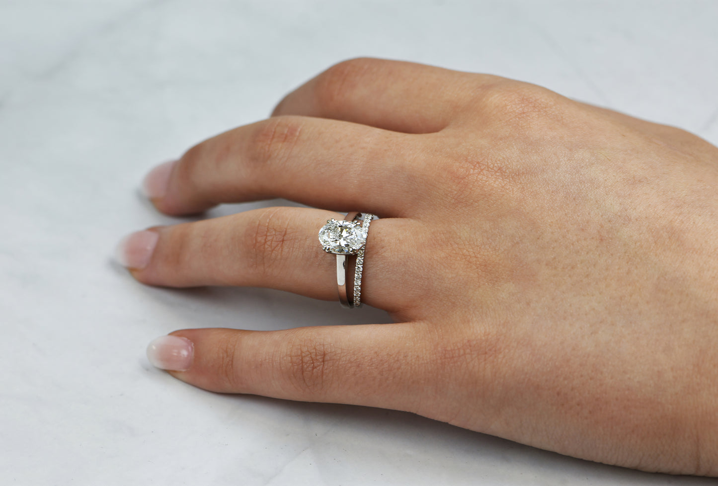 14k Gold 2.00 ct Oval Solitaire Ring